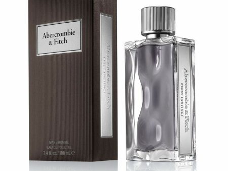 Abercrombie & Fitch First Instinct Eau de Toilette for Men – 100 ml | Captivating Aromatic Fougere Fragrance Online Sale