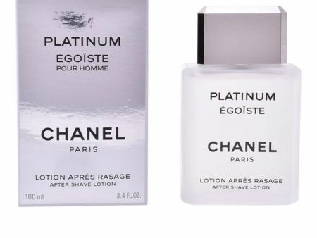 Aftershave Lotion Égoïste Platinum Chanel égoïste Platinum (100 ml) 100 ml Online Sale