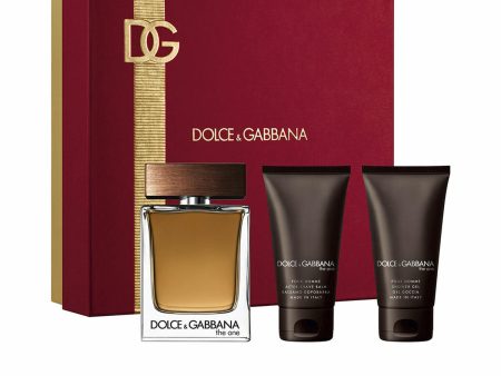 Women s Perfume Set Dolce & Gabbana THE ONE FOR MEN 3 Pieces For Cheap