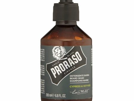 Beard Shampoo Proraso Cypress & Vetyver 200 ml For Cheap