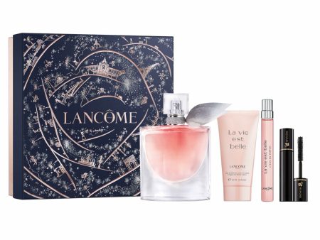 Women s Perfume Set Lancôme LA VIE EST BELLE EDP 4 Pieces Supply