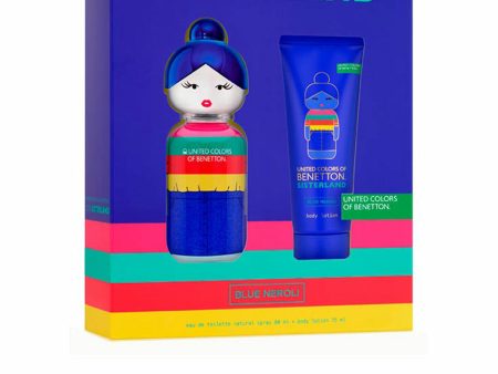 Women s Perfume Set Benetton Sisterland Blue Neroli 2 Pieces Online now