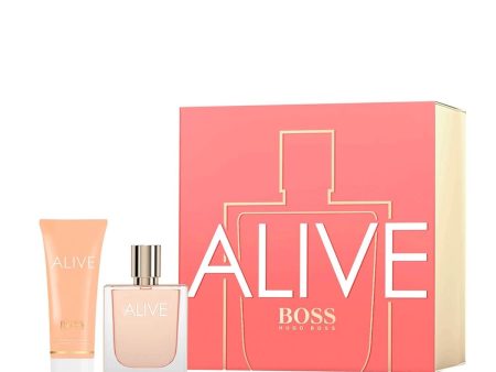 Women s Perfume Set Hugo Boss Boss Alive EDP 2 Pieces on Sale