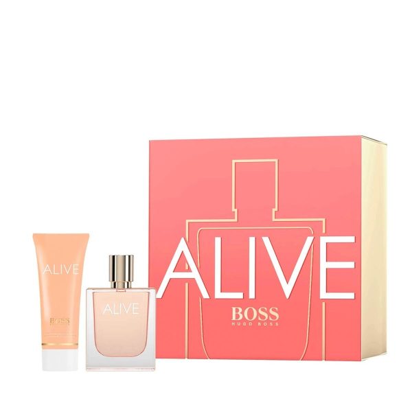 Women s Perfume Set Hugo Boss Boss Alive EDP 2 Pieces on Sale