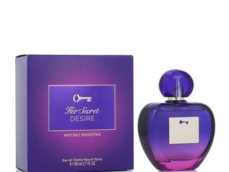 Women s Perfume Antonio Banderas Her Secret Desire EDT 80 ml For Cheap