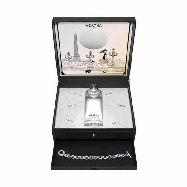 Agatha Paris Un Matin à Paris Women s Perfume Gift Set – Eau de Toilette 100 ml & Bracelet Discount