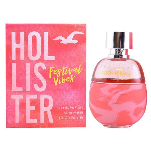 Women s Perfume Hollister EDP Festival Vibes for Her (100 ml) Online Hot Sale