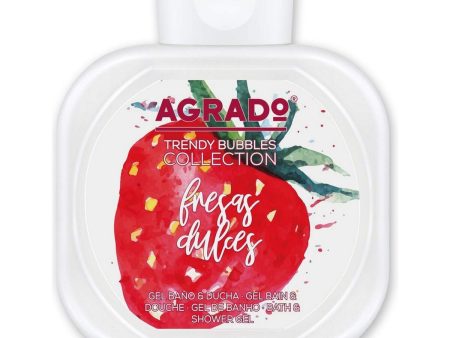 Agrado Trendy Bubbles Sweet Strawberry Shower Gel – 750 ml | Moisturizing Body Wash with pH Neutral Formula For Cheap