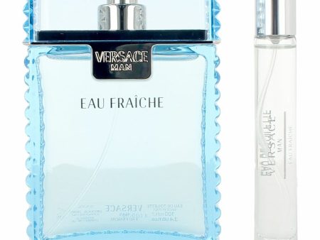 Women s Perfume Set Versace EAU FRAÎCHE 3 Pieces Online Hot Sale