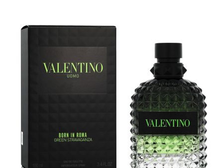 Women s Perfume Valentino Uomo Born in Roma Green Stravaganza EDT 100 ml For Sale