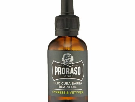 Beard Oil Proraso Cypress & Vetyver (30 ml) Discount