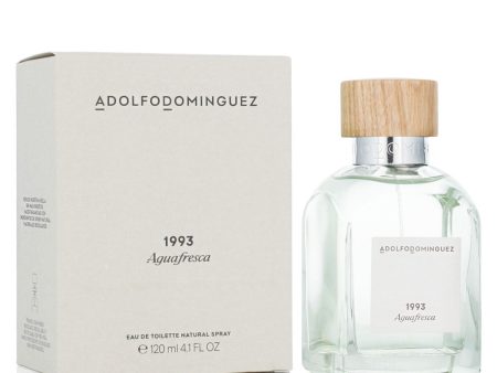 Adolfo Dominguez Agua Fresca Eau de Toilette for Men – 120 ml | Fresh and Elegant Fragrance Inspired by Galician Forests Online now