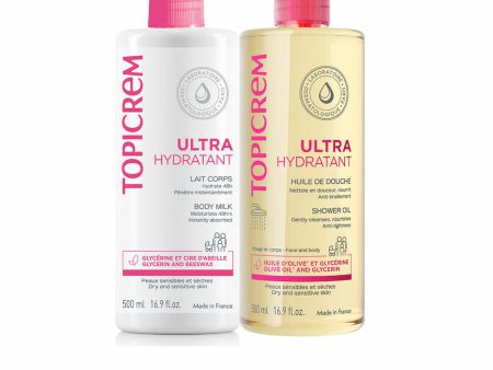 Body Lotion Topicrem UH 2 Pieces Discount