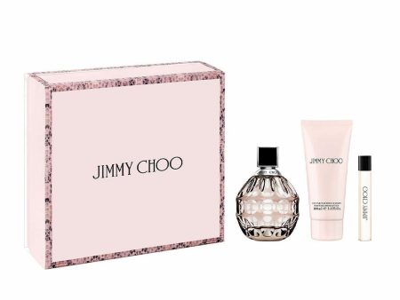 Women s Perfume Set Jimmy Choo Jimmy Choo (3 pcs) on Sale