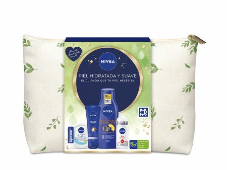 Cosmetic Set Nivea PIEL HIDRATADA Y SUAVE 5 Pieces Hot on Sale