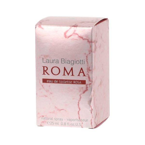 Women s Perfume Laura Biagiotti Roma Eau de Toilette Rosa EDT 25 ml Online Sale