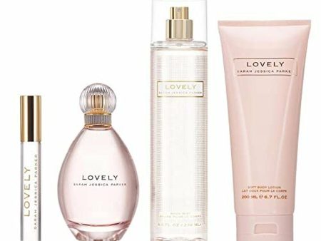 Women s Perfume Set Sarah Jessica Parker Lovely 4 Pieces Sale