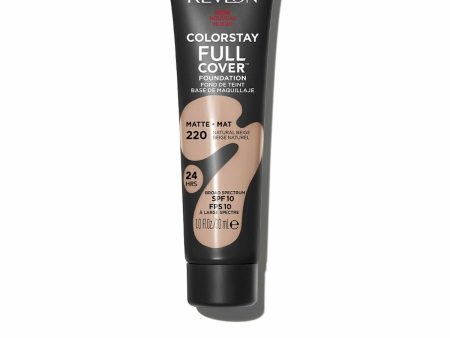 Crème Make-up Base Revlon ColorStay Full Cover Nº 220 Natural Beige 30 ml Online Hot Sale