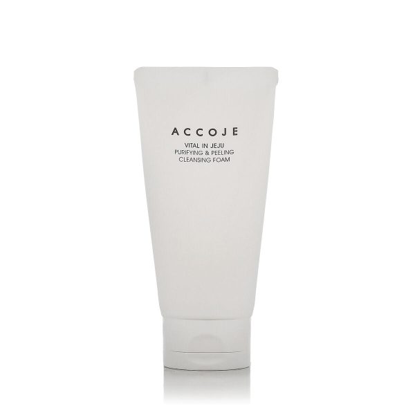 ACCOJE Vital in Jeju Purifying & Peeling Cleansing Foam – 150 ml | Korean Skincare for Oily and Acne-Prone Skin Hot on Sale